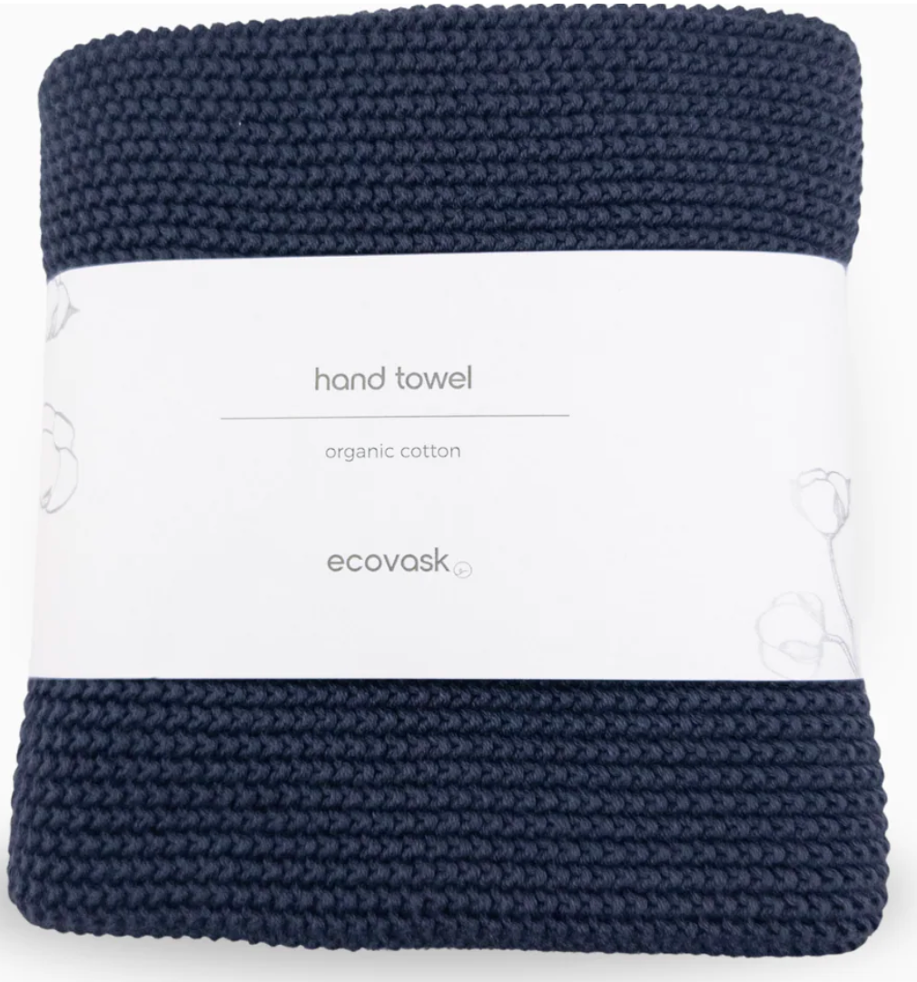 Hand Towel Ecovask (Navy or Corn)