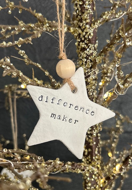 Christmas decoration - star (difference maker)  $8